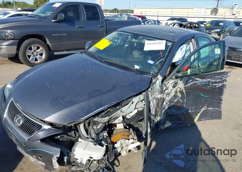 2012 Lexus Is 250 from USA, damaged, VIN JTHCF5C2XC5056894